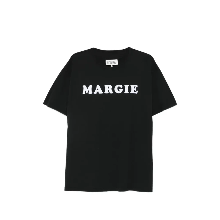 Mm6 Maison Margiela Logo-detail T-shirt