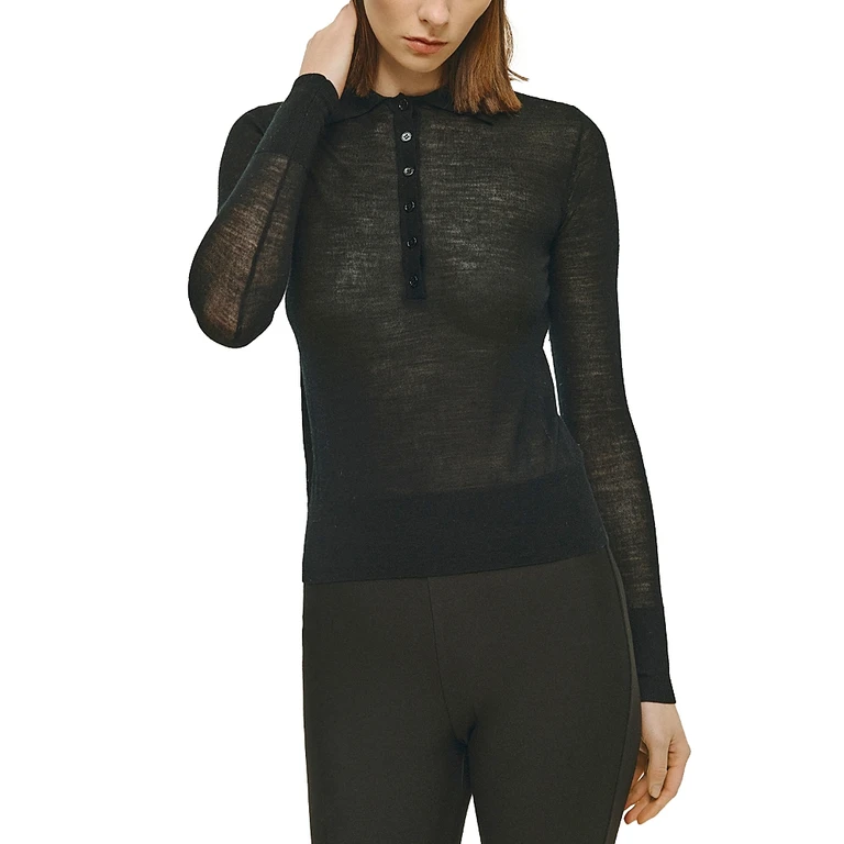 Elodie The Label Henni Polo Sweater