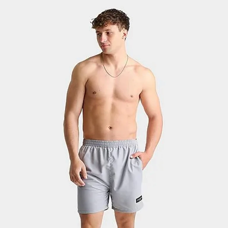 Sonneti Men's London Rocco Swim Shorts in Formal Grey/Black Size: Small