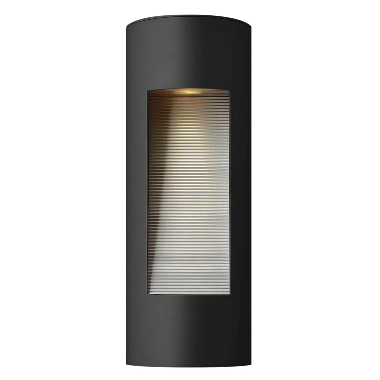 Satin Black LED Wall Mount from the Luna Collection