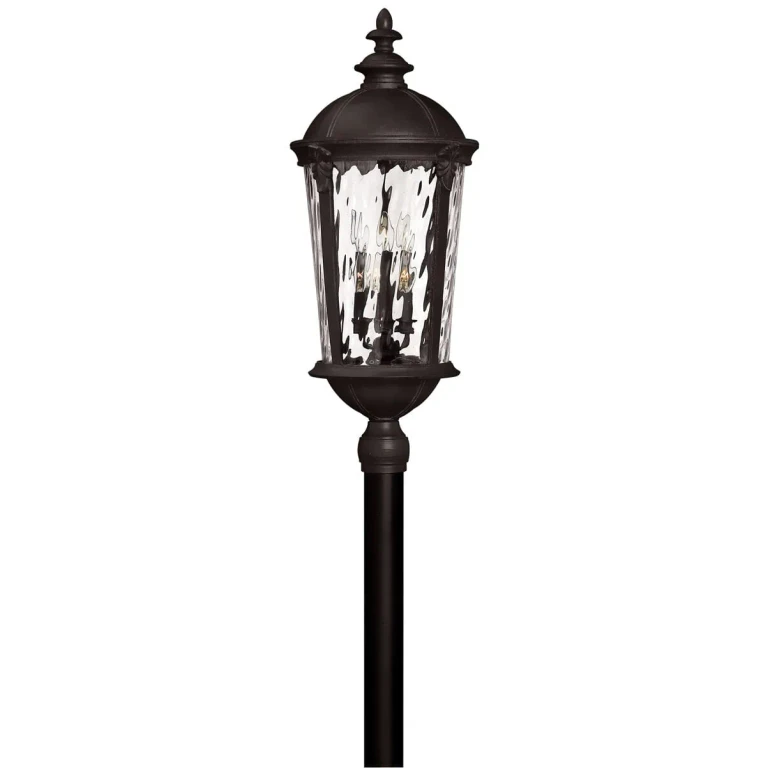 Black LED Post Top from the Windsor Collection