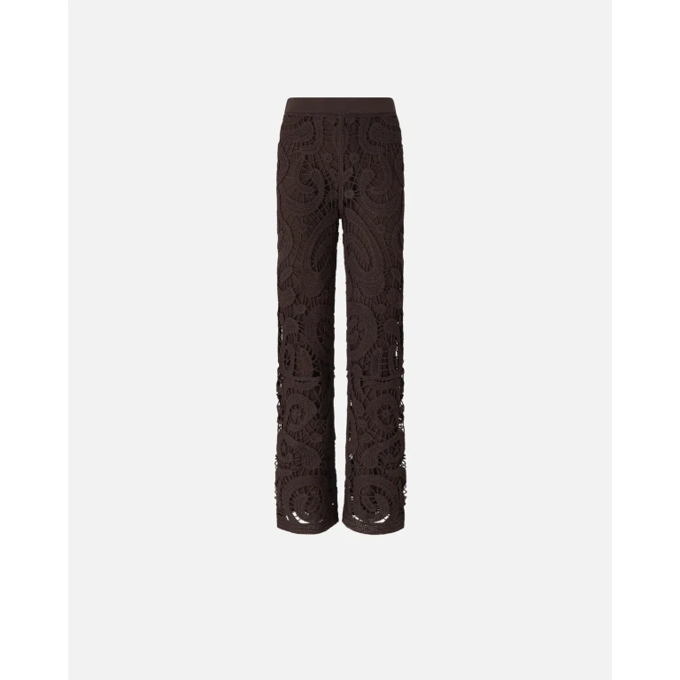 Pinko - Pantalon en crochet à motif géométrique - XS