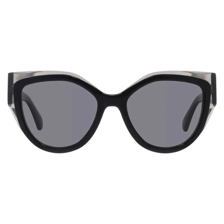 Ferragamo Grey Butterfly Ladies Sunglasses SF2004S 024 53