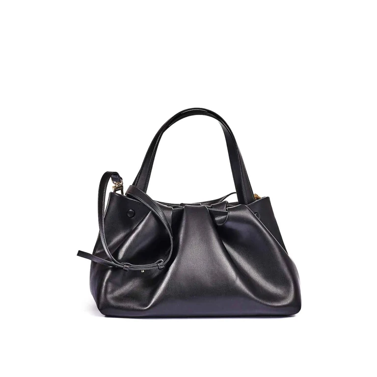 Themoirè Sac Bandoulière - Noir