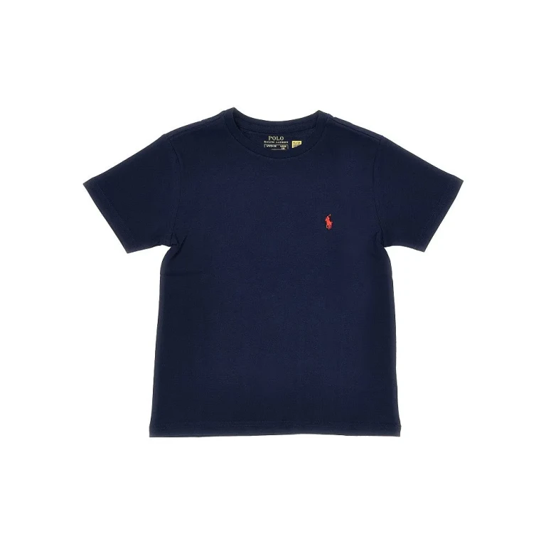 RALPH LAUREN Logo embroidery T-shirt Kids S