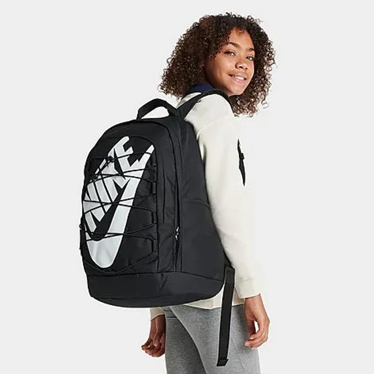 Nike Hayward Graphic Backpack (26L) in Black/White