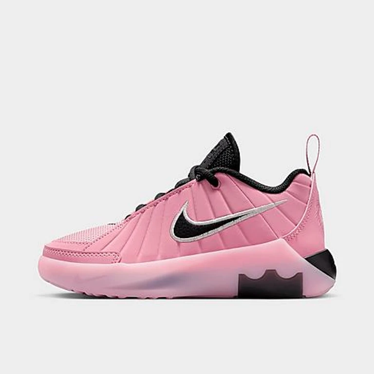 Nike Little Kids LeBron Witness 9 Basketball Shoes in Elemental Pink/Pink/Pink Foam Size: 1.0