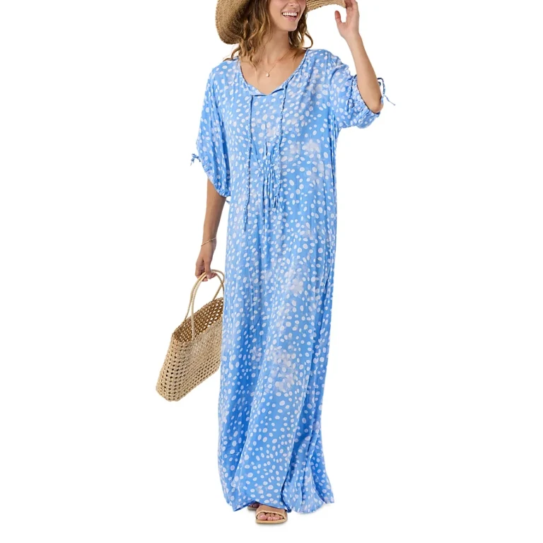 Tiare Hawaii Todos Santos Maxi Dress Swim Cover-Up