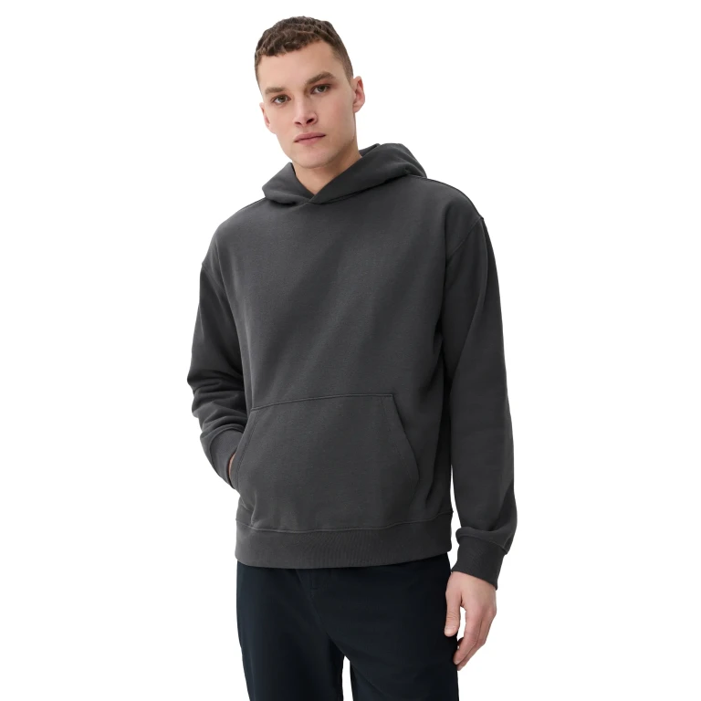 Beyond Yoga Classic Fleece Mens Hoodie Slate Brown XL