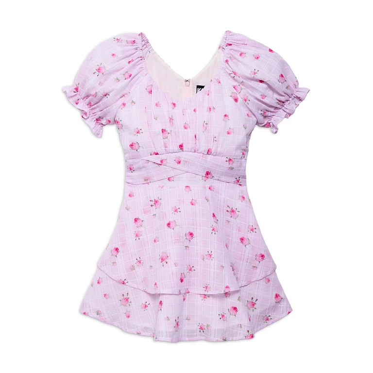 KatieJnyc Girls' Delilah Dress - Big Kid