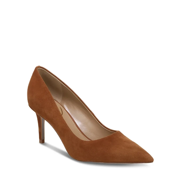 Sam Edelman Women's Vienna Pointed Toe Mid Heel Pumps