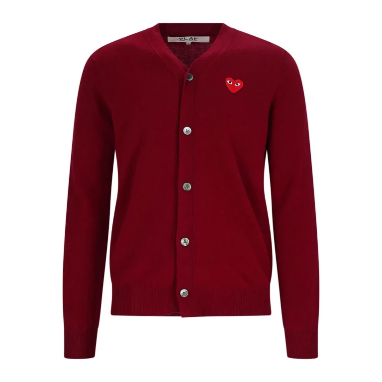 Comme des Garçons Play Cardigan - Rouge