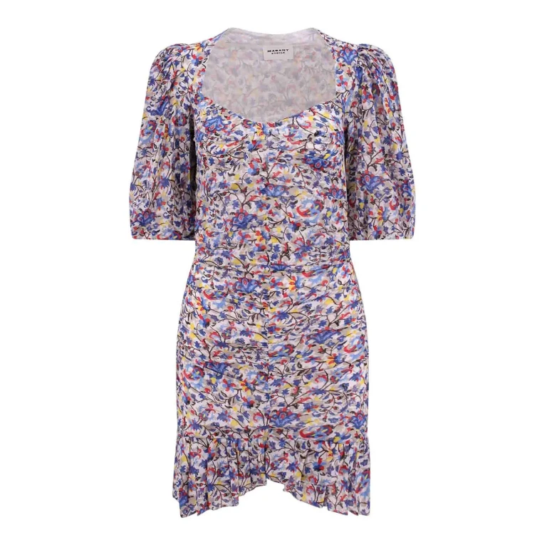 Isabel Marant Robe Au Genou - Multicolore