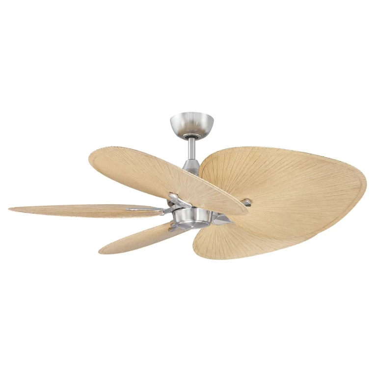 Brushed Nickel DC Motor from the Islander DC Collection