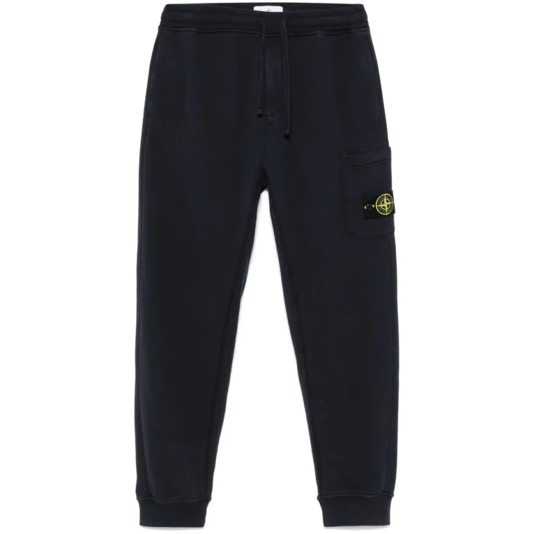 Stone Island Logo Patch Track Pants