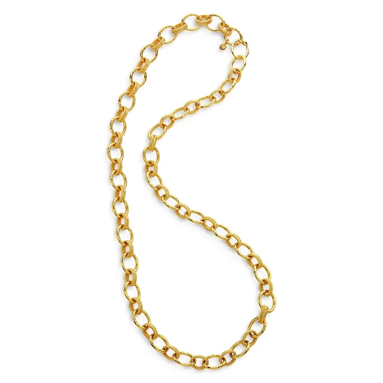 Capucine De Wulf Cleopatra Regal Link Chain Necklace, 32