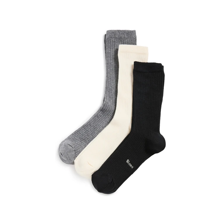 Stems Cashmere Socks Gift Set Heliotrope One Size