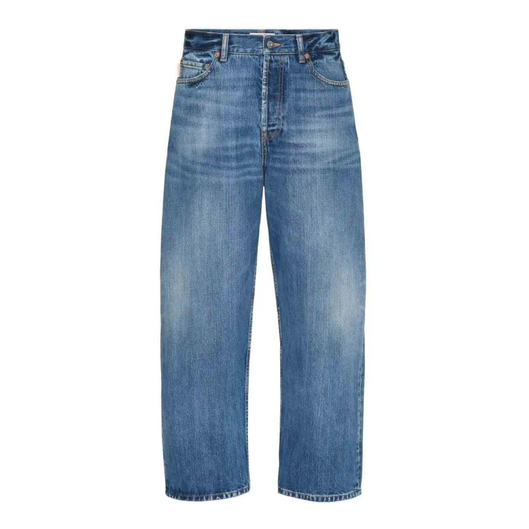 Calças de Ganga Bootcut Valentino Garavani - Lavagem Escura