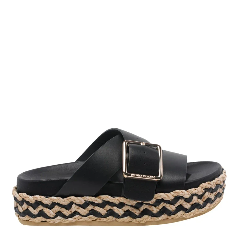 Heeled Sandal Woman color Black (2101BLACK)