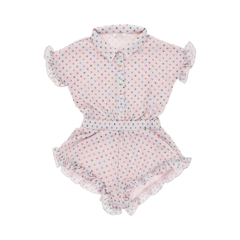 OSEREE SWIMWEAR 'Soft Pois' jumpsuit Kids 2/4Y