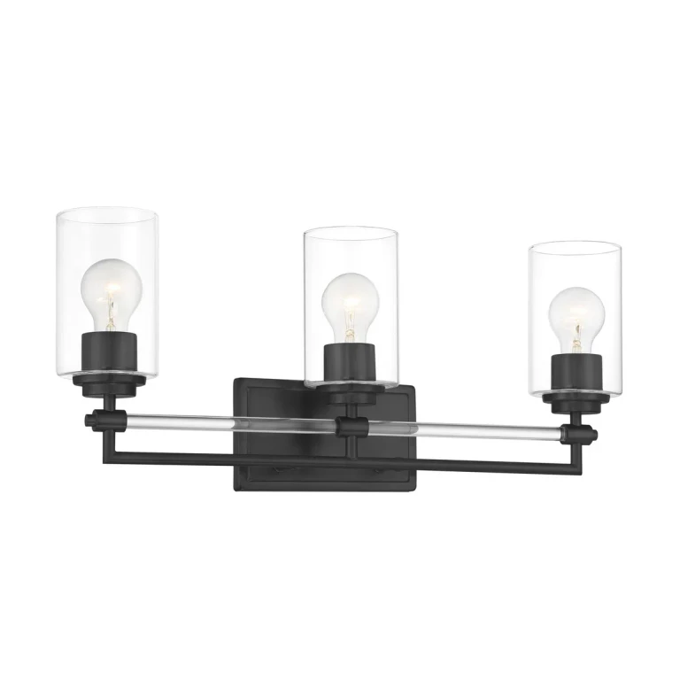 Coal Three Light Bath Vanity from the Binsly Collection