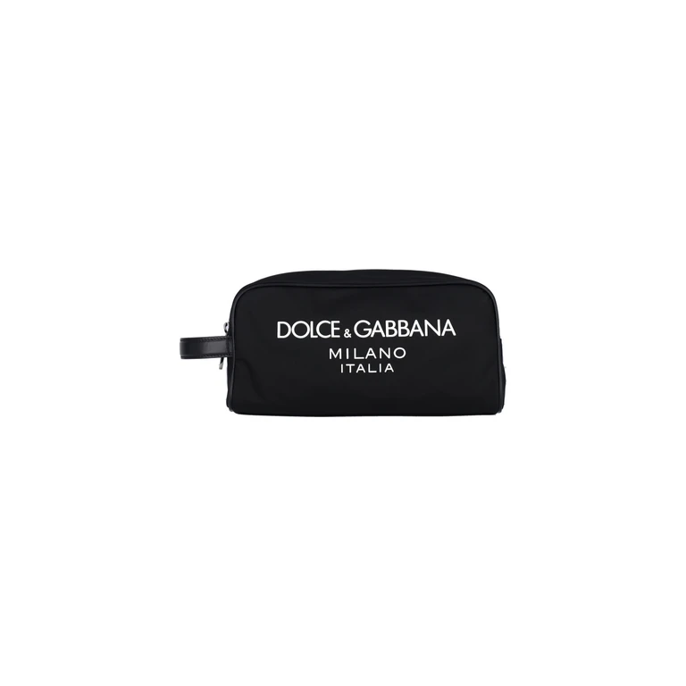 Dolce & Gabbana Wallets Black Outer: Polyamide - Men