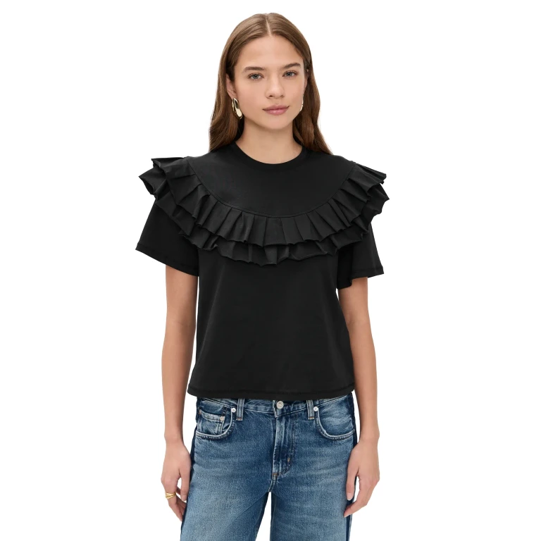 Ulla Johnson Illa Top Noir M