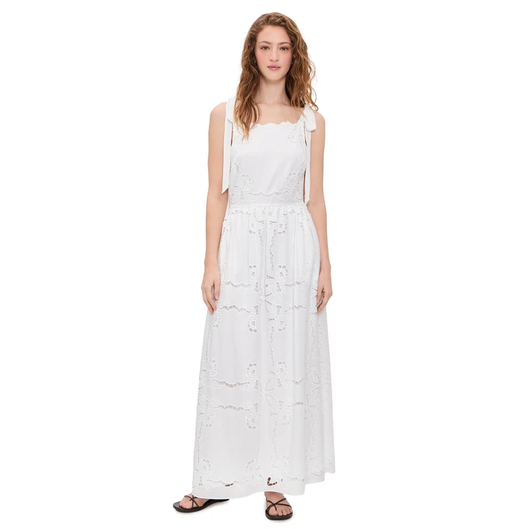 Saylor April Dress White M