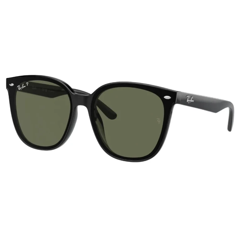 Ray Ban Polarized Dark Green Sport Unisex Sunglasses RB4423D 601/9A 66