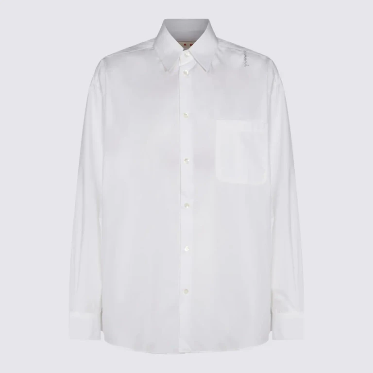 Marine Serre White Cotton Shirt