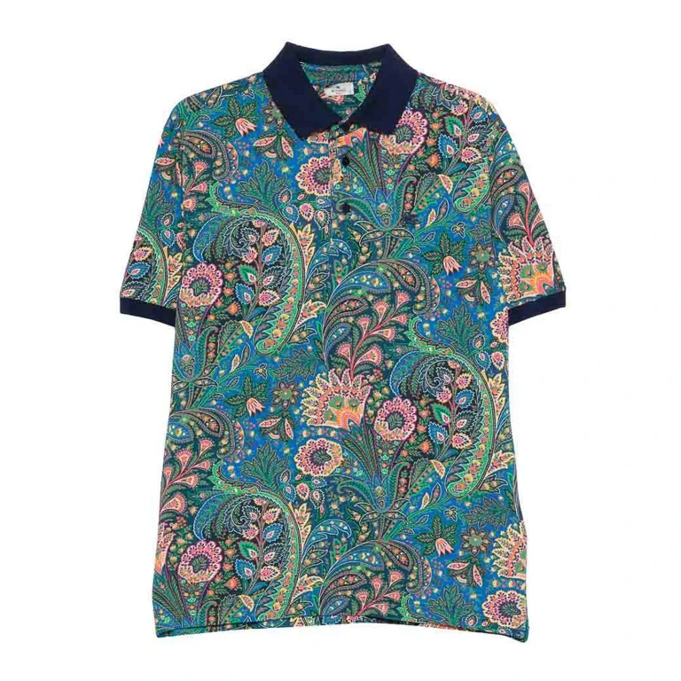 Etro Pull Col Rond - Bleu