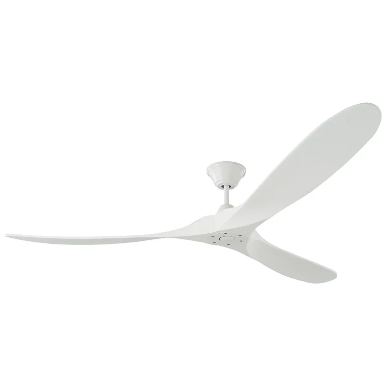 Matte White 70"Ceiling Fan from the Maverick Collection