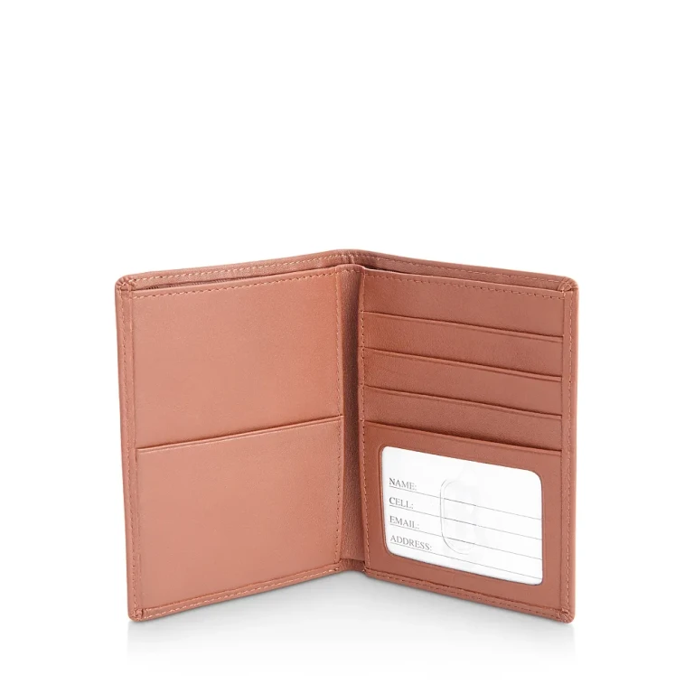Royce New York Leather Rfid-Blocking Passport Case & Wallet