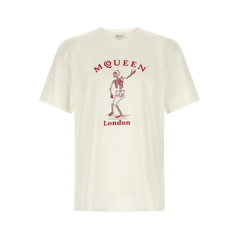 Alexander Mcqueen Skeleton-graphic T-shirt