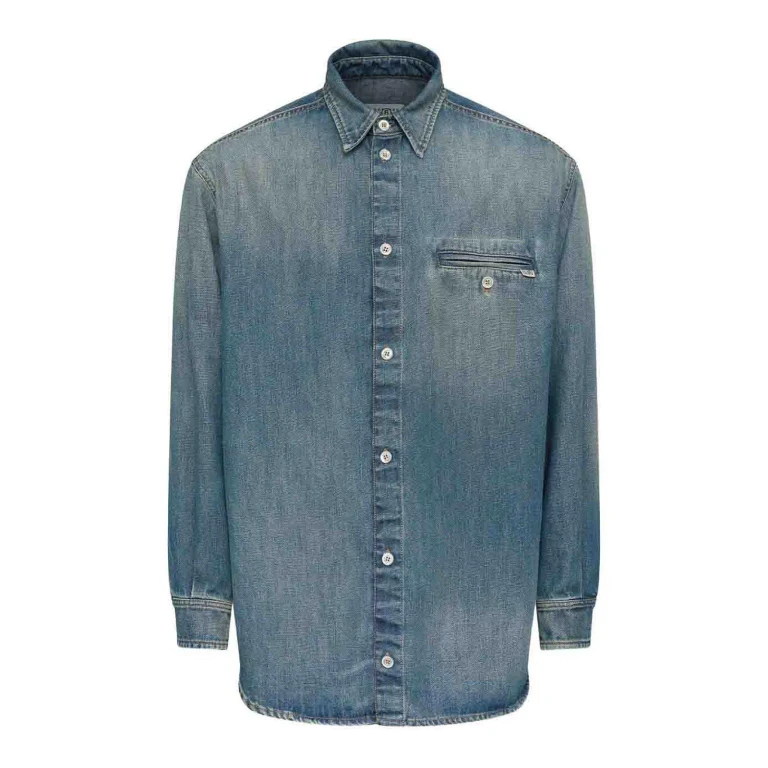 MM6 Maison Margiela Chemise - Bleu