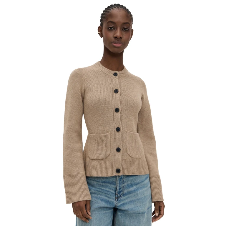 Pistola Dani Cinched Waist Cardigan Toasted Wheat XS