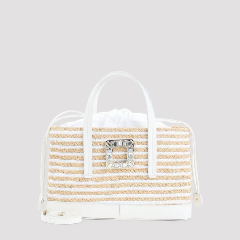 Bolso de compra Roger Vivier Skate de paja