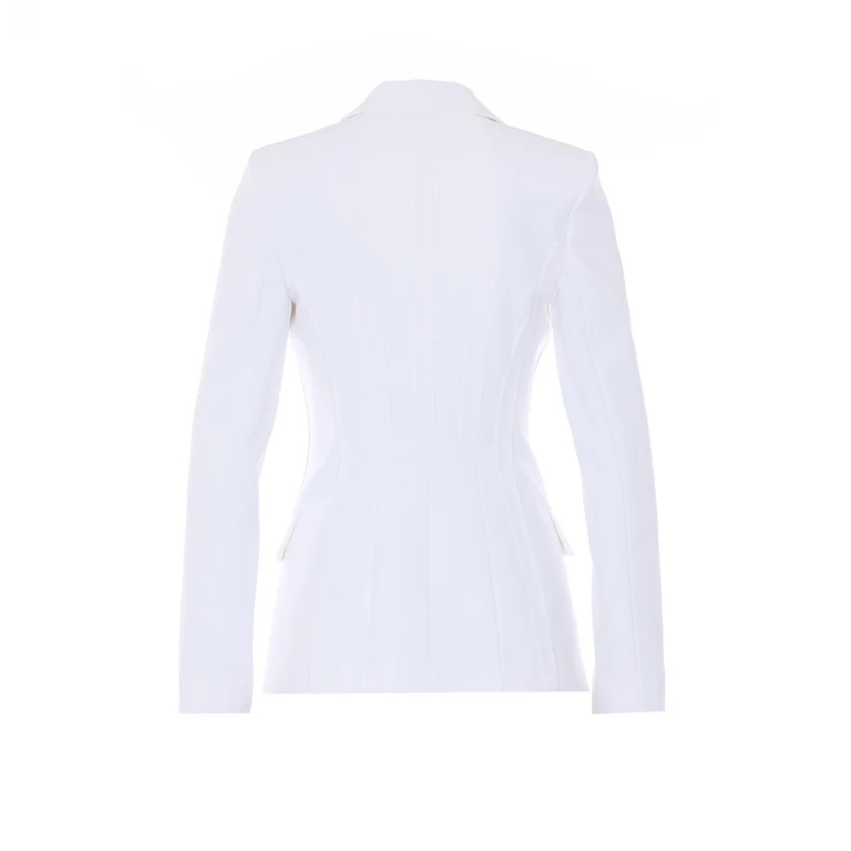 Elisabetta Franchi Jackets Ivory Plea - Women