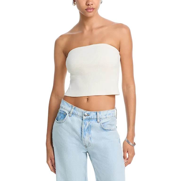 perfectwhitetee Talula Blondie Tube Top