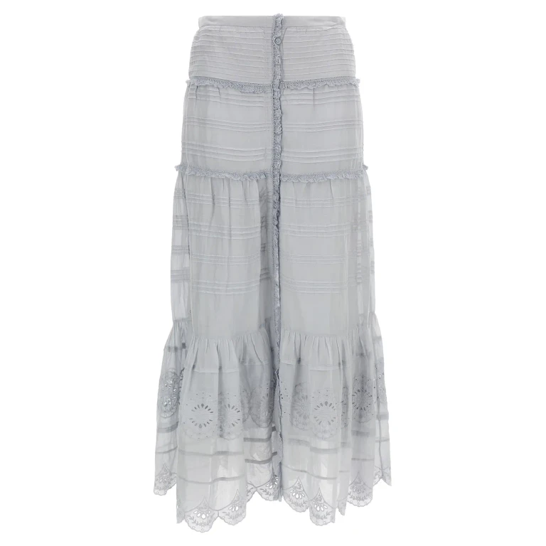ISABEL MARANT ETOILE Skirt Woman color Blue (JU0446FAD1J05E30LU)