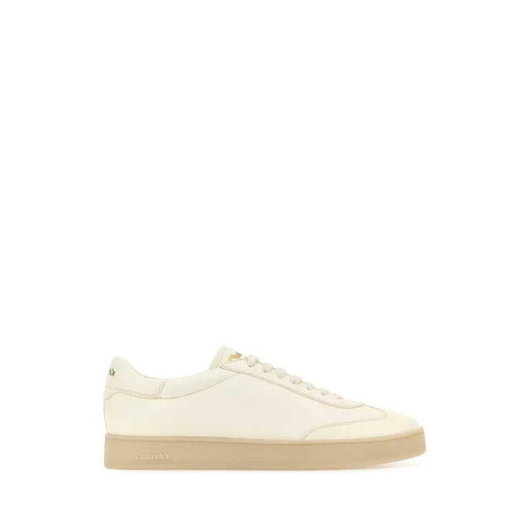 Church's Ivory Leather Largs 2 Sneakers