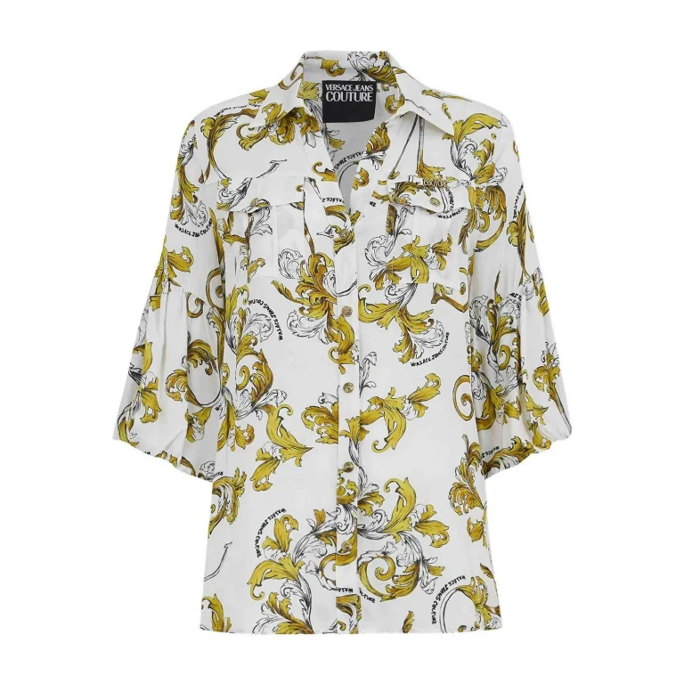 Versace Jeans Top - Or Blanc