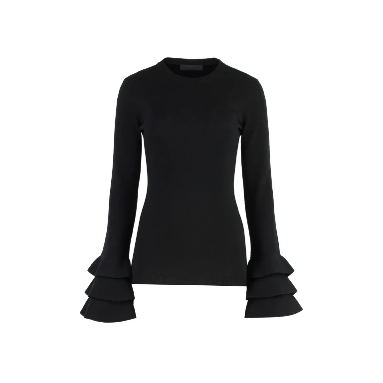 Valentino Le Noir - Virgin Wool Sweater