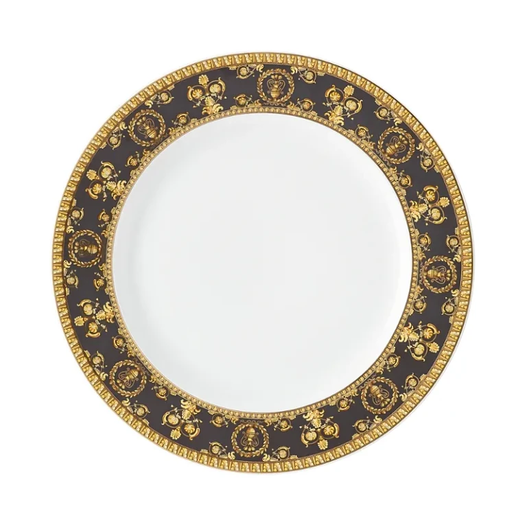 Versace By Rosenthal I Love Baroque Nero Salad Plate