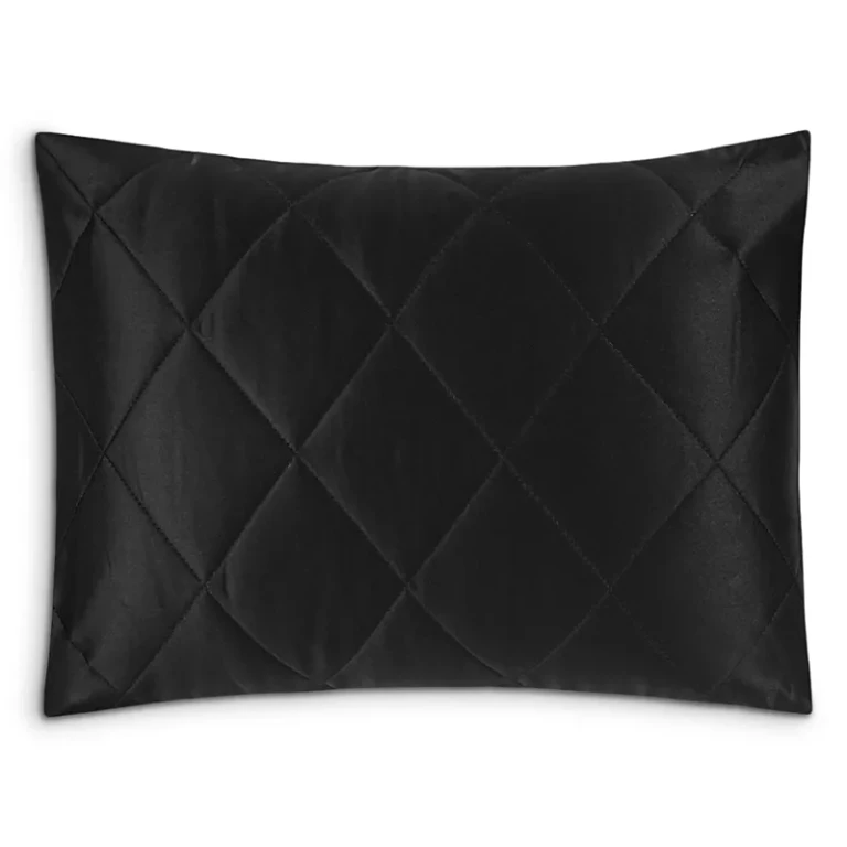 Matouk Nocturne Sateen Quilted Boudoir Sham
