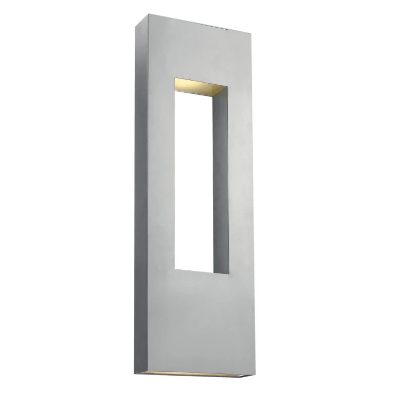 Titanium LED Wall Mount from the Atlantis Collection