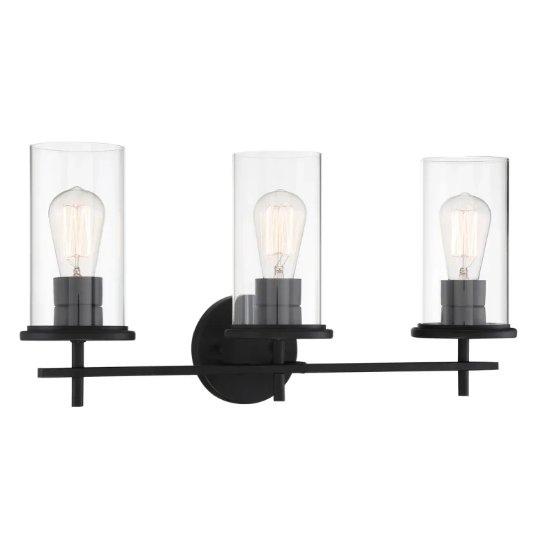 Coal Bathroom Vanity Light from the Haisley Collection