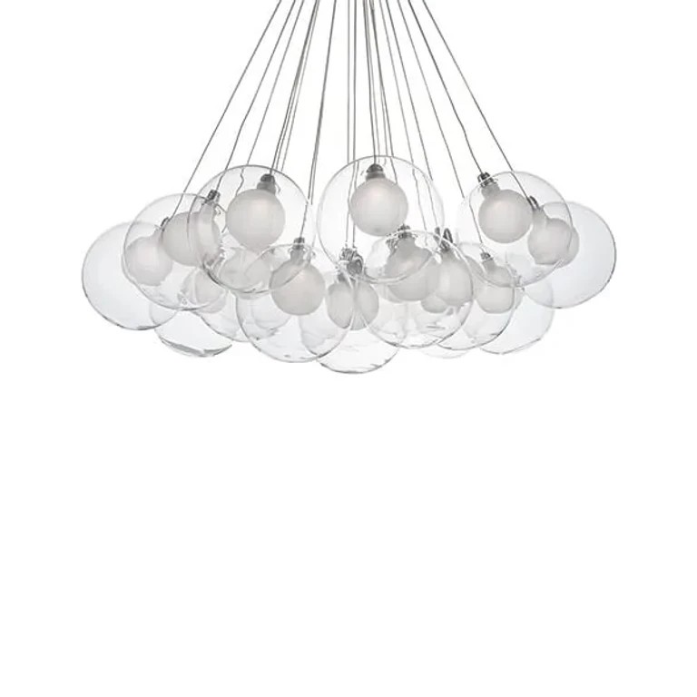 Bolla LED Contemporary Chandelier in Chrome