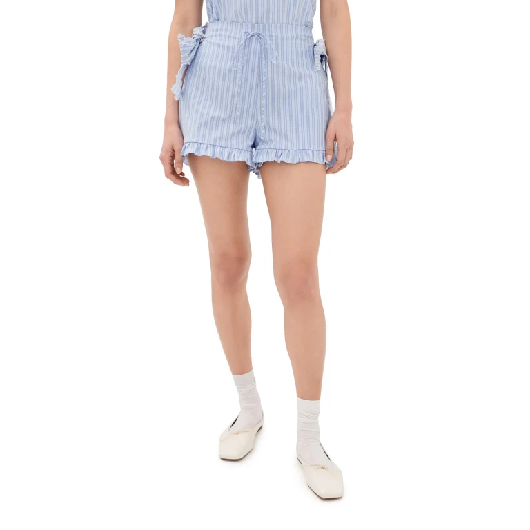 Kika Vargas Sally Shorts Blue 12