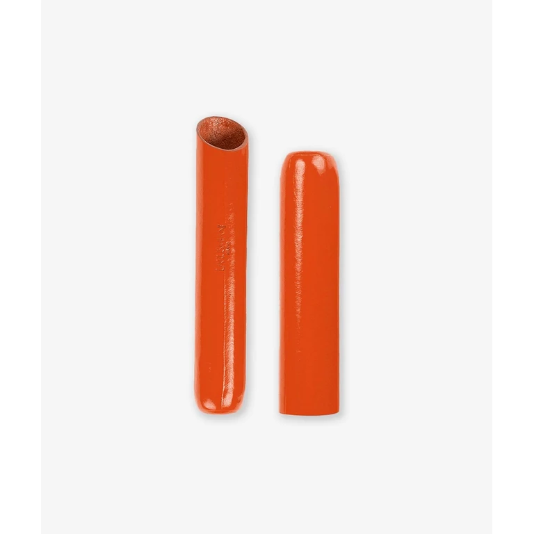 Larusmiani Jagua Single Cigar Holder Red Marble Cigars - Unisex